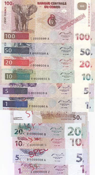 Beschrijving voorzijde: SPECIMEN